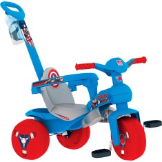Triciclo com Pedal Bandeirante Veloban Capitão América 2241