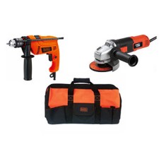 Kit Furadeira Impacto 1/2 550W Black&Decker - HG5072B