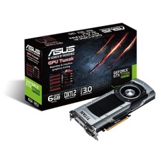 Placa de Video NVIDIA GeForce GTX Titan Black 6 GB GDDR5 384 Bits Asus GTXTITANBLACK-6GD5
