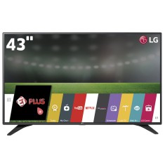 Smart TV TV LED 43" LG Full HD Netflix 43LH6000 3 HDMI
