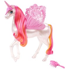 Boneca Barbie Fada Unicórnio Pink Mattel