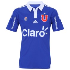 Camisa Jogo Universidad de Chile I 2015 sem Número Adidas