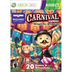 Jogo Carnival Games Monkey See, Monkey Do Xbox 360 2K