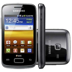 Smartphone Samsung Galaxy Y Duos S6102 3,2 MP 2 Chips Android 2.3 (Gingerbread) Wi-Fi 3G