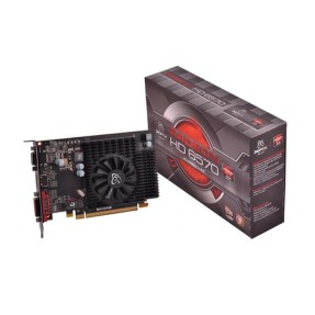Placa de Video ATI Radeon HD 6570 1 GB DDR3 64 Bits XFX HD-657X-ZDF2