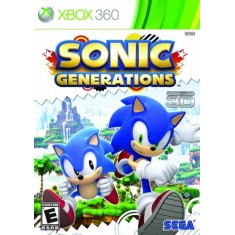 Jogo Sonic Generations Xbox 360 Sega