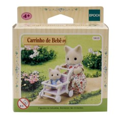 Boneca Sylvanian Families Carrinho de Bebê Epoch