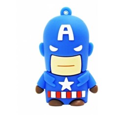 Pen Drive Importado 8 GB USB Capitão América