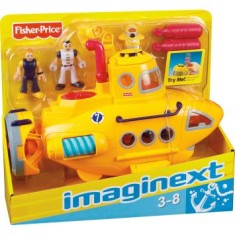 Boneco Imaginext com Submarino N8270 - Mattel