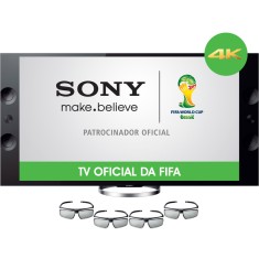 Smart TV TV LED 3D 55" Sony Bravia 4K Netflix XBR-55X905A 4 HDMI