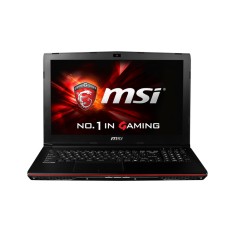 Notebook MSI Intel Core i5 4210H 4ª Geração 4GB de RAM HD 1 TB 15,6" GeForce GTX 950M GP62 2QE Leopard Pro