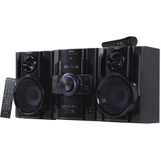 Mini System Philco PH200N 200 Watts Ripping Karaokê USB Leitor Cartão de Memória