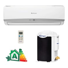 Ar Condicionado Split Hi Wall Springer 18000 BTUs Controle Remoto Quente/Frio 42FNQA18S5 / 38KQO18S5