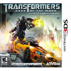 Jogo Transformers Dark Of The Moon Stealth Force Activision Nintendo 3DS