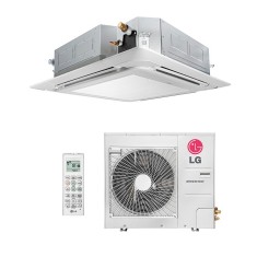 Ar Condicionado Split Cassete LG 35000 BTUs Inverter Controle Remoto Frio AT-Q36GPLE5