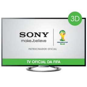 TV LED 55" Smart TV Sony Bravia 3D Full HD 4 HDMI KDL-55W955A