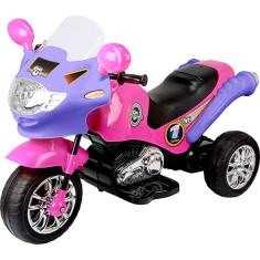 Mini Triciclo Elétrico Speed Chopper Pink - Homeplay
