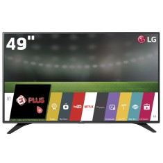 Smart TV TV LED 49" LG Full HD Netflix 49LH6000 3 HDMI