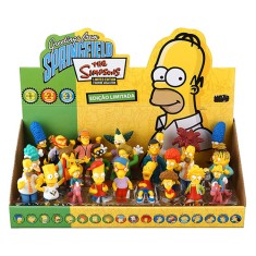 Boneco Simpsons Display com 24 Peças - Multikids