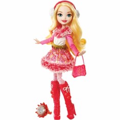 Boneca Ever After High Feitiço De Inverno Apple White Mattel