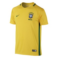 Camisa Torcedor infantil Brasil I 2016 sem Número Nike