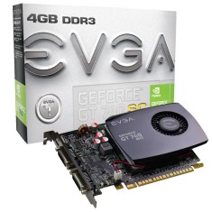 Placa de Video NVIDIA GeForce GT 740 4 GB DDR3 128 Bits EVGA 04G-P4-2744-KR
