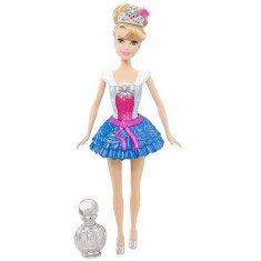 Boneca Princesas Disney Cinderela Banho Mágico Mattel