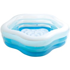 Piscina Inflável 466 l Polígono Intex Familiar Verão