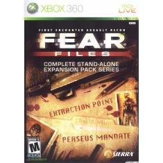 Jogo F.e.a.r Files Xbox 360 Sierra