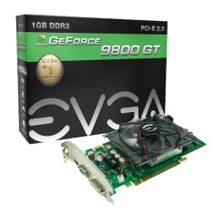 Placa de Video NVIDIA GeForce 9800 GT 1 GB DDR3 256 Bits EVGA 01G-P3-N988-L1