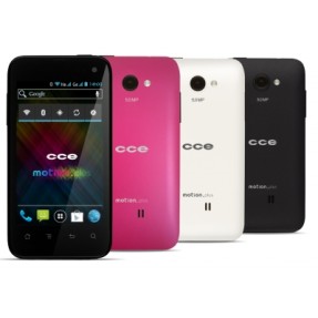 Smartphone CCE Motion Plus SK402 Câmera 5,0 MP Desbloqueado 2 Chips Android 4.0 (Ice Cream Sandwich) 3G Wi-Fi