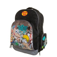 Mochila Escolar Dermiwil Disney Phineas e Ferb 19232