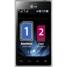 Smartphone LG Optimus L5 Dual 4GB E615 5,0 MP 2 Chips Android 4.0 (Ice Cream Sandwich) 3G Wi-Fi
