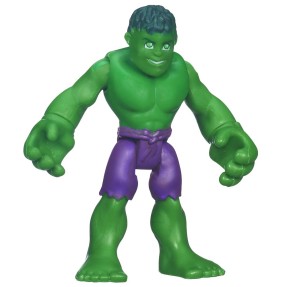 Boneco Hulk Marvel Playskool Heroes 37650/37648 - Hasbro