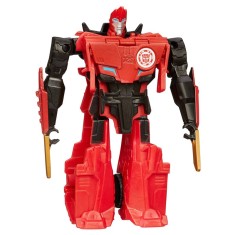 Boneco Transformers Sideswipe Robots In Disguise One Step B0068 - Hasbro