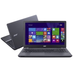 Notebook Acer Aspire E Intel Core i7 5500U 5ª Geração 8GB de RAM HD 1 TB 15,6" GeForce 820M Windows 8.1 E5-571G-760Q