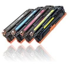 Toner Ciano Amarelo Magenta Preto Compatível Kit 4 131A