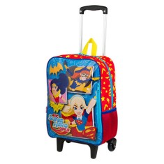 Mochila com Rodinhas Escolar Sestini Super Hero Girls 17M G 64561