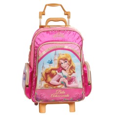 Mochila com Rodinhas Escolar Dermiwil Bela Adormecida 51290 G
