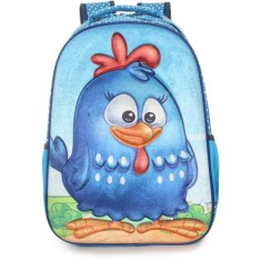 Mochila Escolar Xeryus Galinha Pintadinha 3D 16 5842
