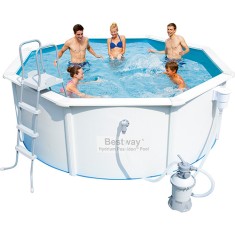 Piscina de Armação 10.990 l Polígono Bestway 56285
