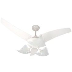 Ventilador de Teto Arge Majestic Lúmina 112 cm 3 Pás 3 Velocidades