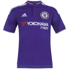 Camisa Torcedor Infantil Chelsea I 2015/16 sem número Adidas