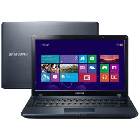Notebook Samsung ATIV Book 2 Intel Celeron 1007U 2GB de RAM HD 500 GB 14" Windows 8 270E4E-KD8