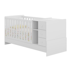 Berço Cômoda Prateleiras Gaveta Multimóveis 0513