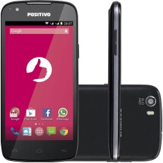 Smartphone Positivo S480 8GB 8,0 MP 2 Chips Android 4.4 (Kit Kat) Wi-Fi 3G