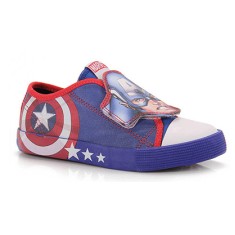 Tênis Diversão Infantil (Menino) Casual Capitão América MM0027