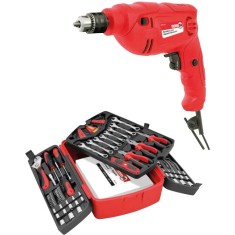 Kit Furadeira Impacto 3/8 300W Nove 54 - JFN 114