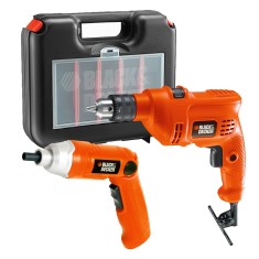 Kit Furadeira Parafusadeira Black&Decker - TM505K9036