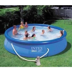 Piscina Inflável 12.430 l Redonda Intex Easy Set 28166